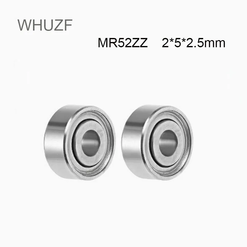 10/20/50pcs MR52ZZ 2*5*2.5 mm ABEC-9 Silent Operation Bearing L-520ZZ W52 For Video Card High Speed Bearing For Motor Bearing