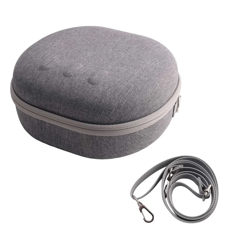 For Meta Quest 3 VR Travel Carrying Case For Oculus Quest 3 Protective Bag Hard EVA Storage Box VR Parts Accessories (Grey)