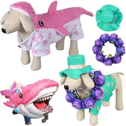 Rivals Jeff Dog Clothes Cosplay Pet Dog Costume Disguise for Small Large Dogs Costumes Roleplay Outfits Halloween Carnival Suit