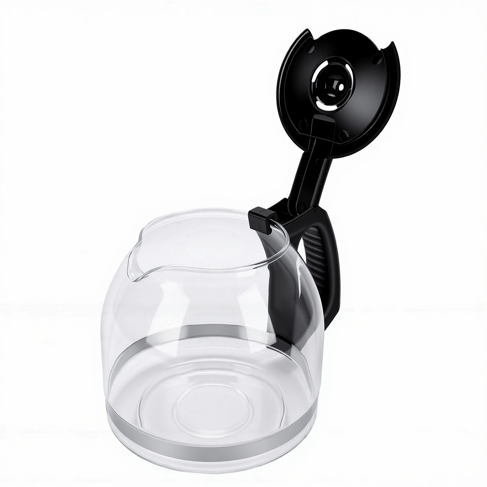 1.8L Coffee Pot Explosion Proof Glass Coffee Carafe 12 Cup Capacity Kettle Coffee Maker Accessoriees