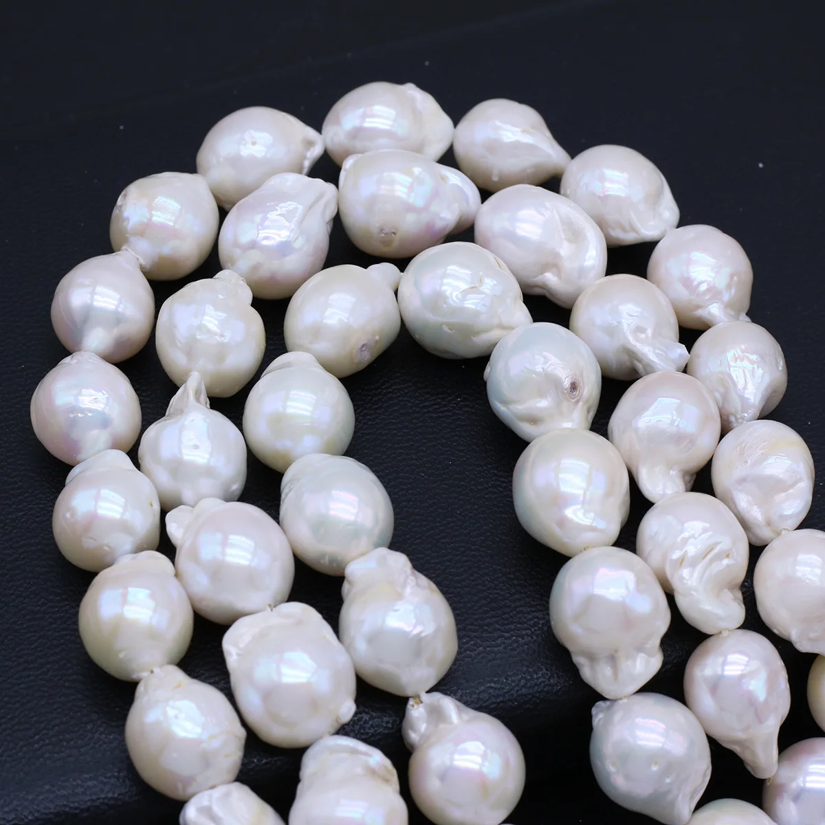 High Quality Natural Freshwater Pearls Irregular Baroque Tail Beads 8-9mm Pearl for DIY Elegant Necklace Earrings Making Jewelry