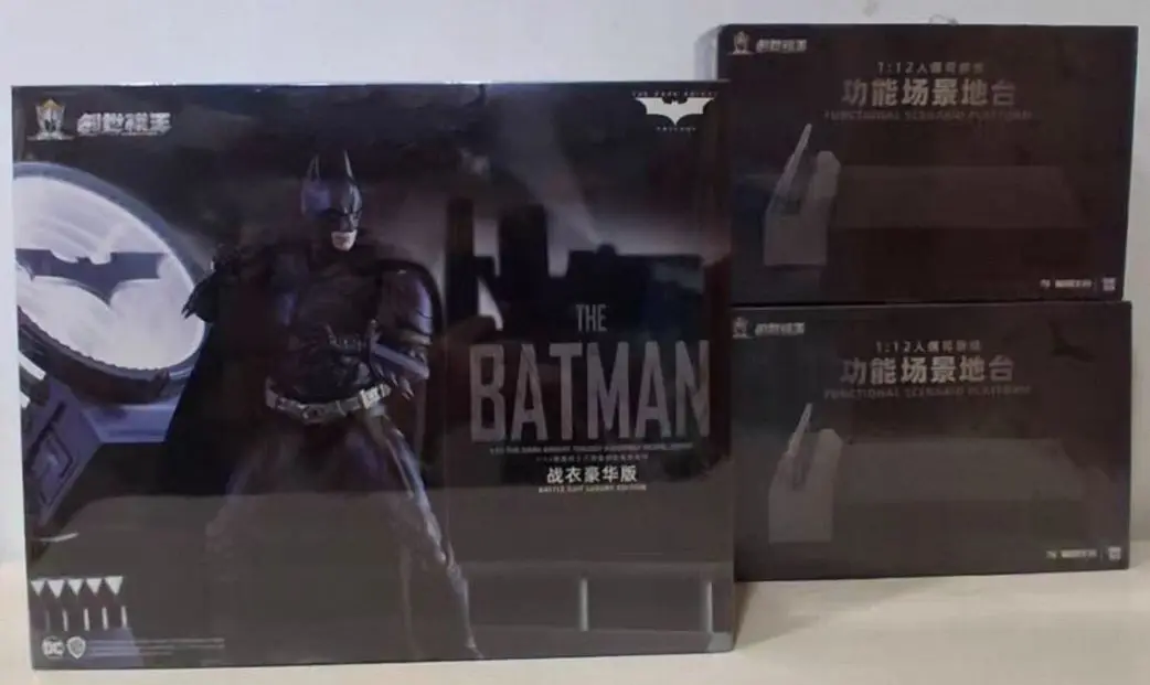 

В наличии: Коллекционная фигурка Genesis Model King Batman Deluxe Edition Double Base 1/12, подарок для коллекционеров