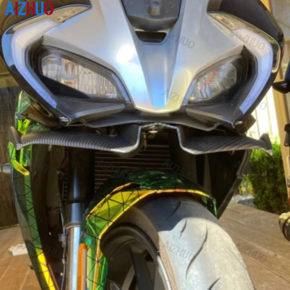 

For CFMOTO 450SR 450SS 2022-2024 Motorcycle Front Fairing Winglet Aerodynamic Wing Cover Trim Spoiler Winglet Body Work Fairing