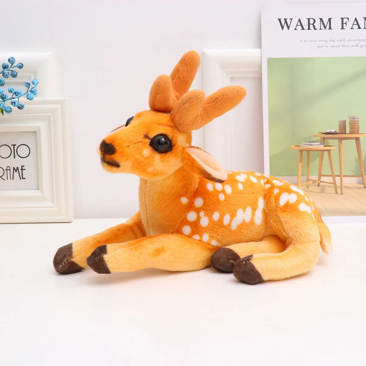 

30Cm Stuffed Animal Soft Huggable Cotton-Filled Cuddly Nursery Playroom Decor Christmas Birthday Gift for Kids