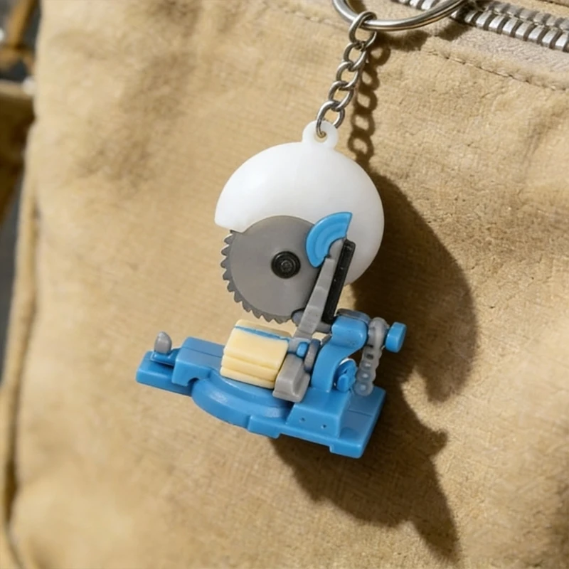  Practical Mini Cutting Machine Keychain Plastic Keyring Double Purpose Solution for Small Tasks Daily Enhancement
