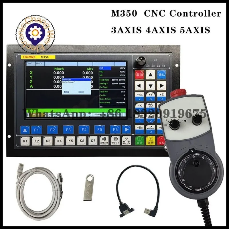 M350 DDCS EXPERT 3axis 4axis 5axis 1mhz ATC G-code CNC controller engraving milling machine system replaces DDCSV3.1 Cyclmotion