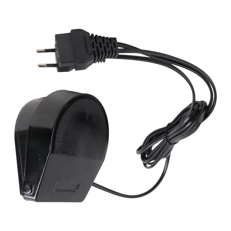 Exquisite-Sewing Machine Foot Pedal Sensitive Universal 220V Horseshoe Shaped Sewing Machine Pedal With Power Cord EU Plug