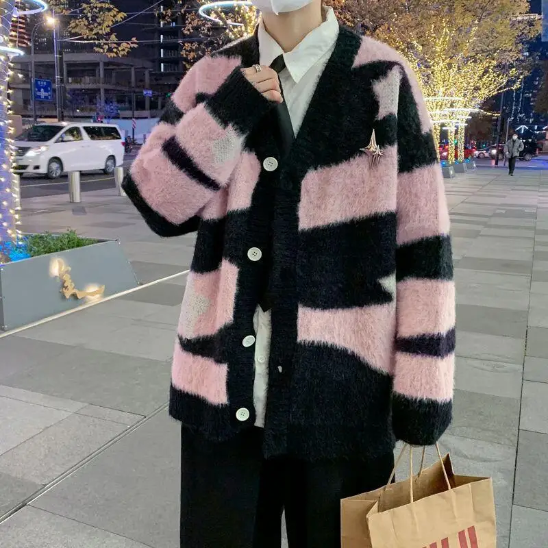 

Hot New Autumn Winter Plus Size Women Loose Casual Knitted Cardigan with Lazy Style Fashion Versatile Comfort Warm Sweaterjacket