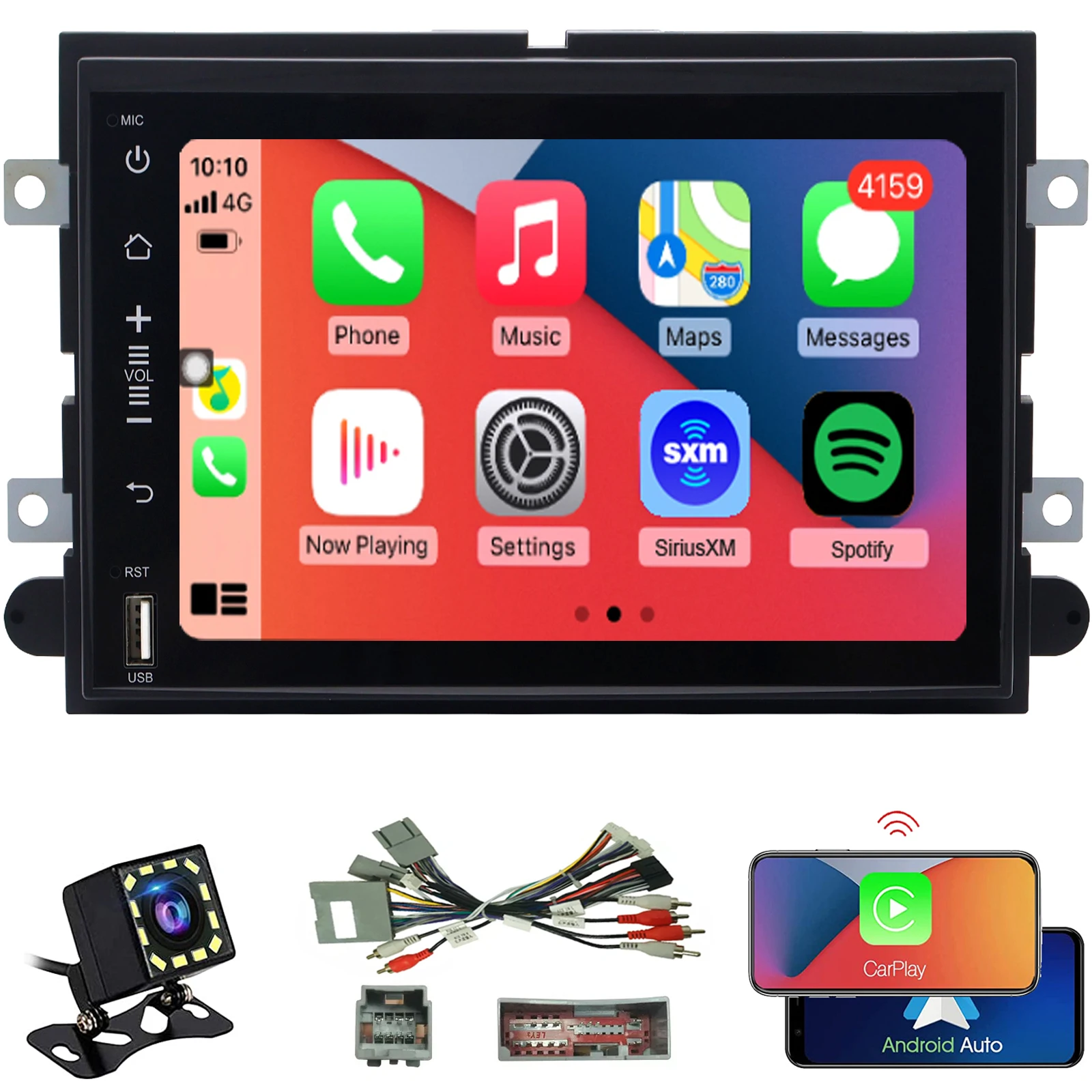 

Topdisplay 8 Core CPU Radio Upgrade For 2004 2005 2006 2007 2008 Ford F150 F-150 F 150 Android Touch Screen Stereo