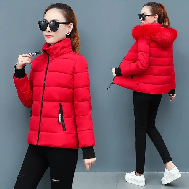 Women's Winter Parka Coat 2025 Korean Version Loose Lady Cotton Padded Outerwear Temperament Casual Ladies Down Cotton Jacket 3