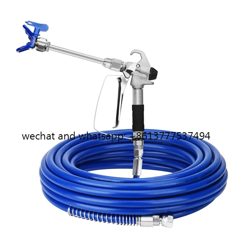 Pressão Airless Pintura Pistola Acessórios 517 Ponta Guarda Bico 25 mm Pólo Estendido 15m Mangueira Wagner Bomba Pulverizador Alta