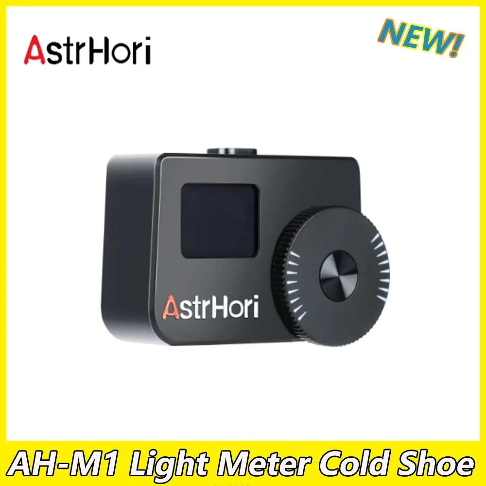 

AstrHori AH-M1 Light Meter Cold Shoe 0.66" OLED Display Camera Light Meter for DSLR Film Camera Photography Accessories