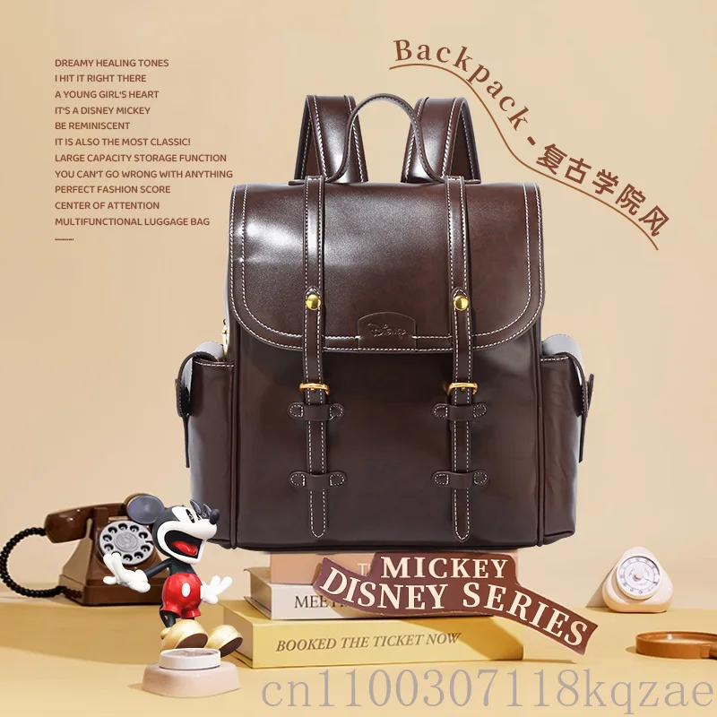 Disney Womens Vintage Backpack Large Capacity Casual Daypack College School Bag for Ladies