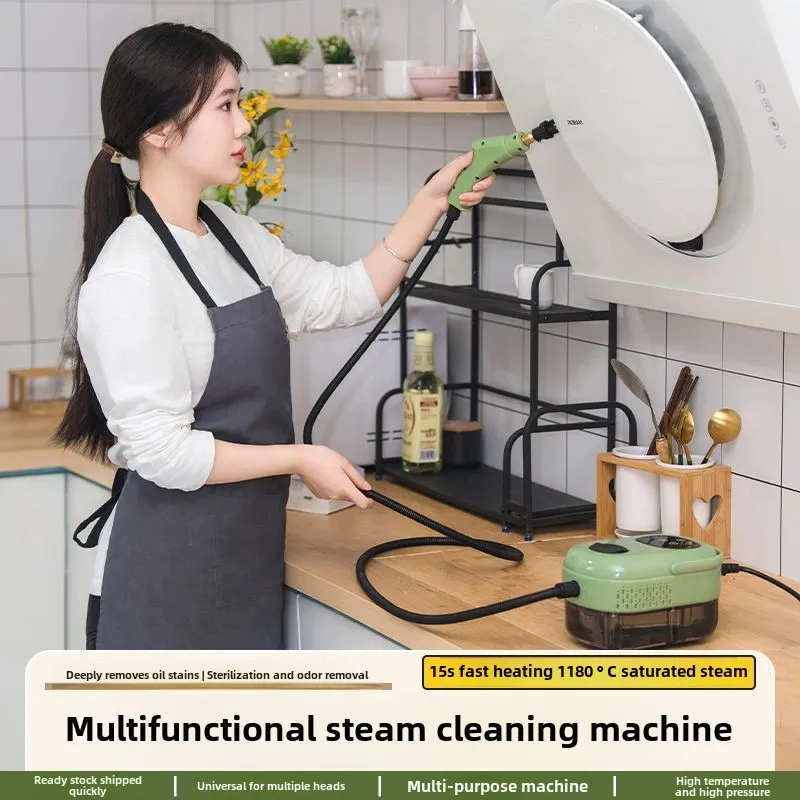 Multi-function Portable Steam Cleaner High Temperature Sterilization Disinfection Interior Steam Cleaner for Floor Kitchen Car