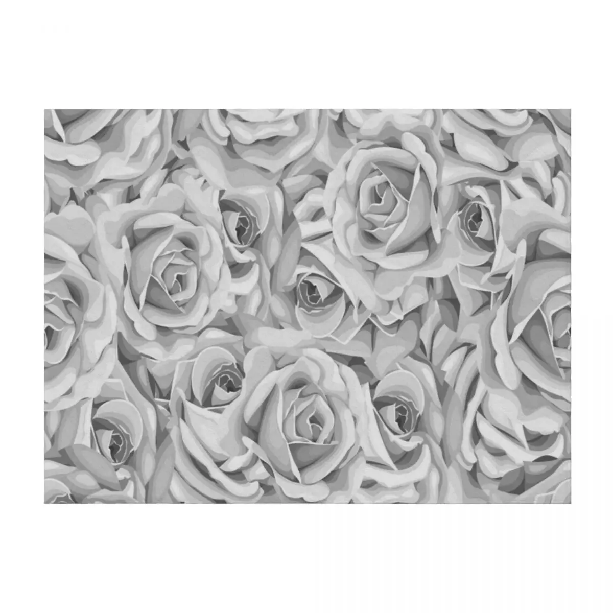 

A million rose yellow and gray color of the year 2021 Throw Blanket Nap Shaggy bed plaid Decoratives Blankets