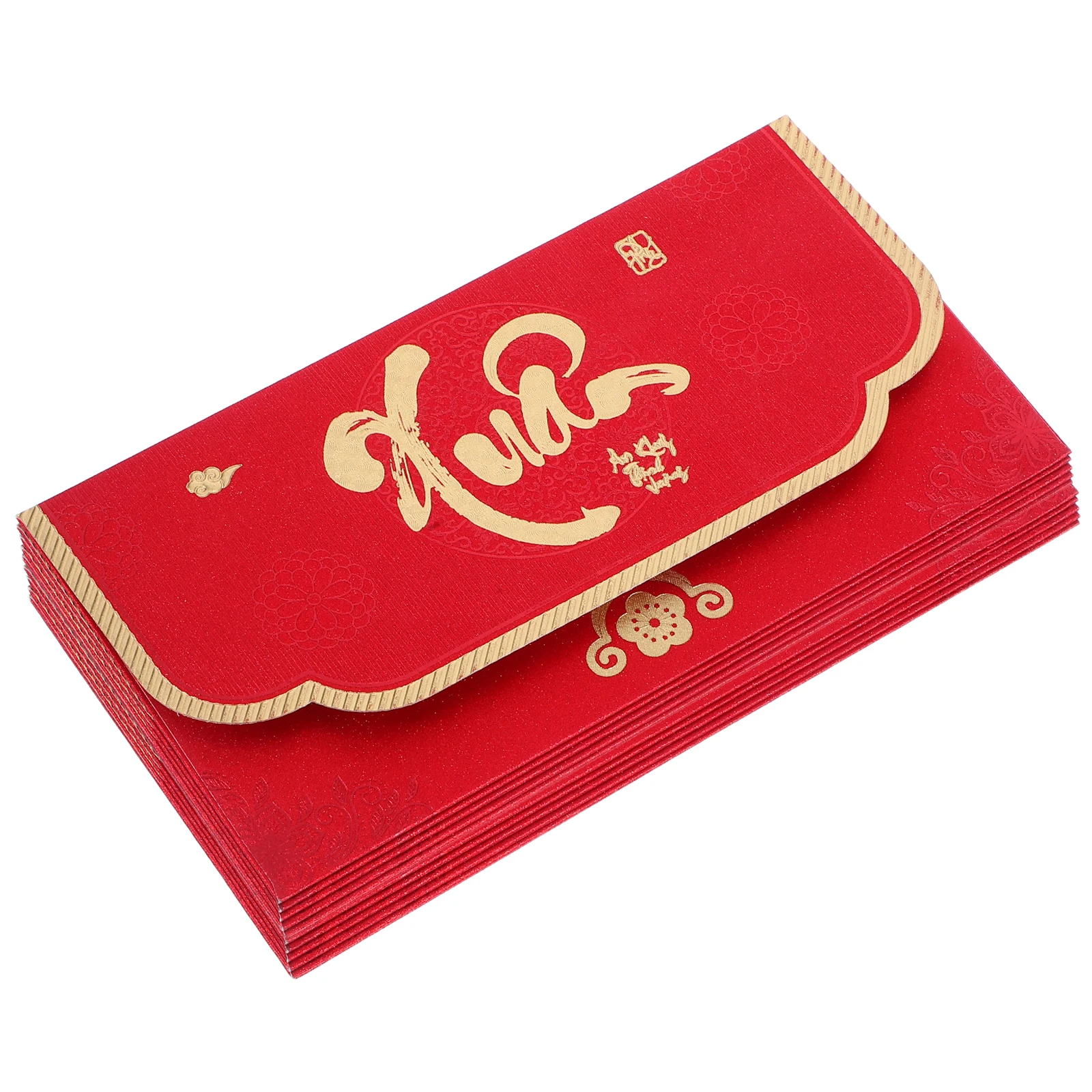 

12 Pcs Vietnamese Red Envelope Hong Bao Envelopes Lunar Calendar Paper Hongbao Birthday