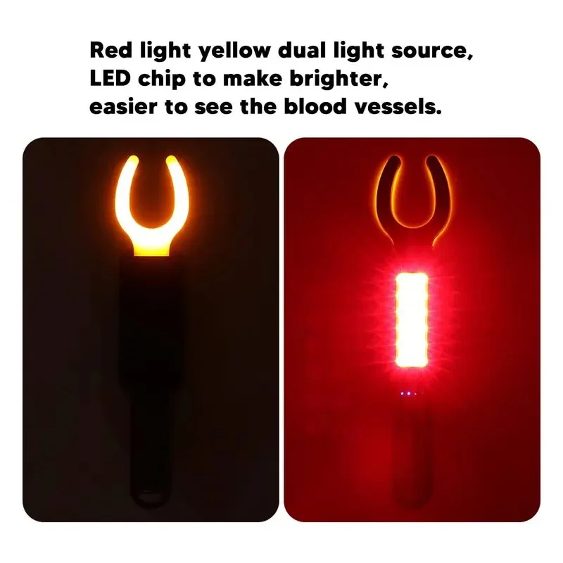 New Infrared Vein Viewer USB Vessel Lamp Transilluminator LED Vessel Vein Display Instrument Vessel Finder for Infrared Blood
