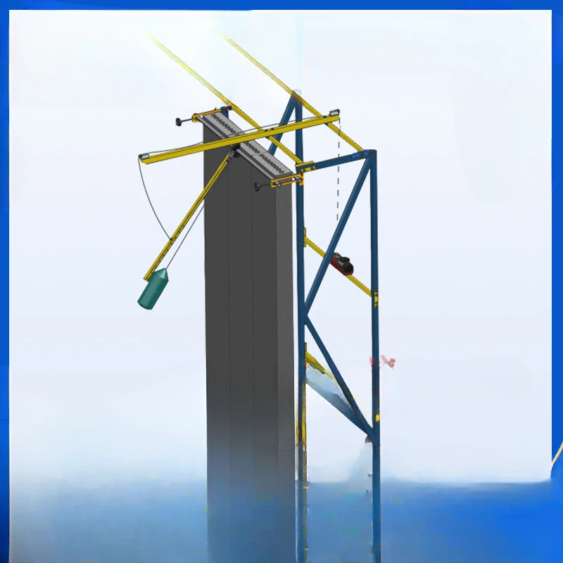 Test device for impact resistance and hanging force performance of lightweight battens for building partitit tester JGT169