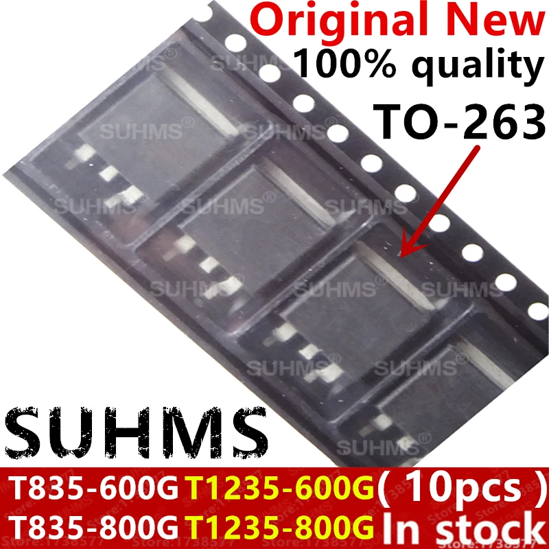 (10piece)100% New T835-600G T835-800G T1235-600G T1235-800G TO-263