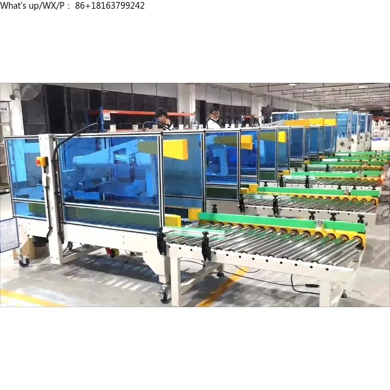 Macchina automatica per piegare e formare cartoni ad alta velocità Macchina automatica per l'erettore di cartoni