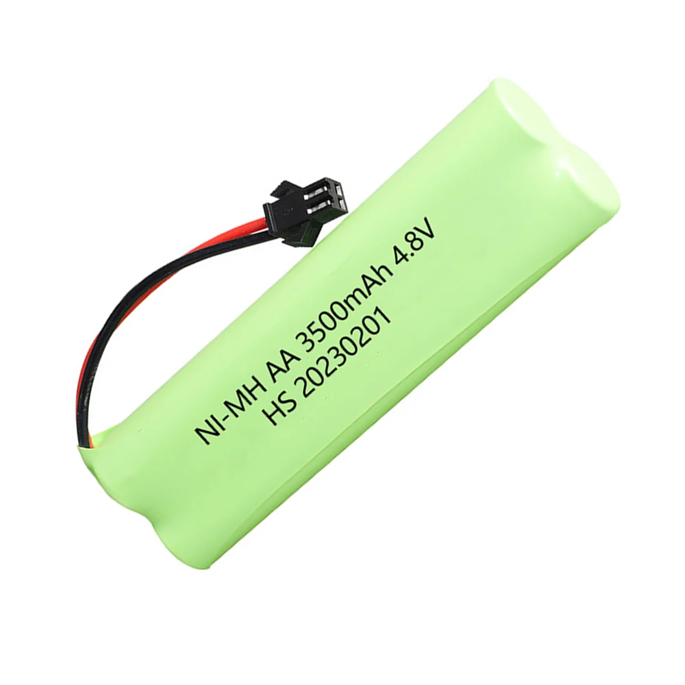 4.8V 3500mah NiMH Battery For Rc toys Cars Tanks Robots Boats Guns 4.8v Rechargeable Battery 4* AA Battery Pack 1-10 image 6