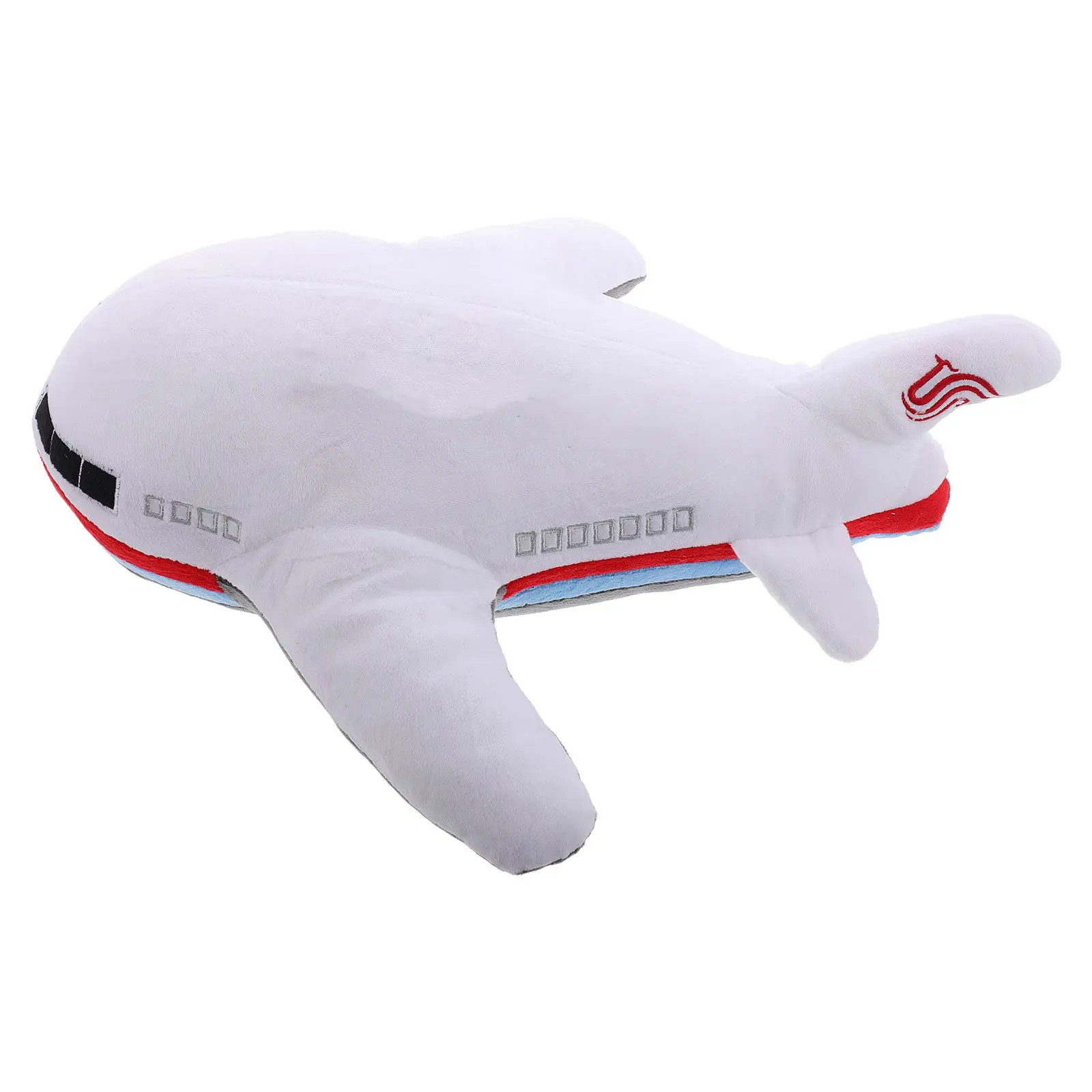 

Cute Stuffed Airplane Hug Pillow for Children Soft Travel Companion Bed Sofa Car Decoration Fine Crafted Aircraft for Boys Girls