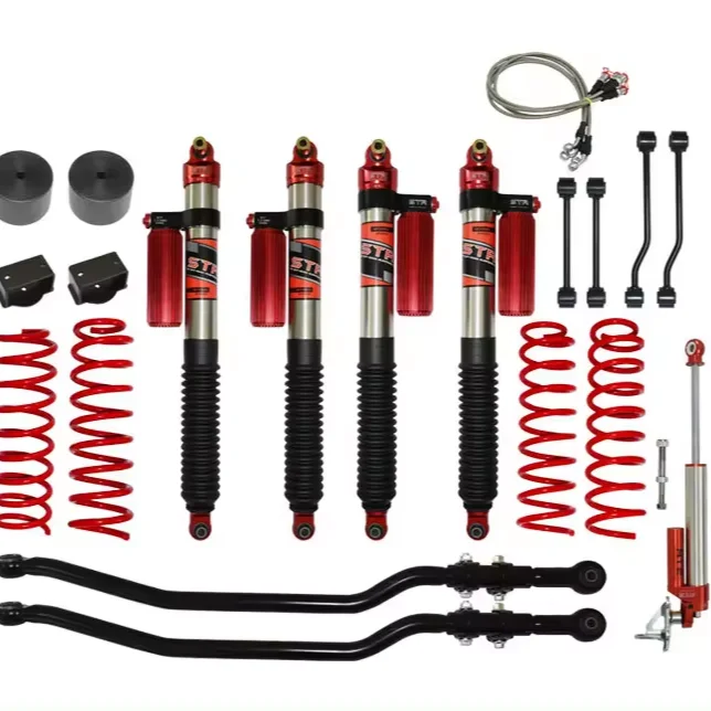 Wranglers JL off-road modification lifting kit, nitrogen shock absorber lifting 2 inches and 2.5 pipe diameter