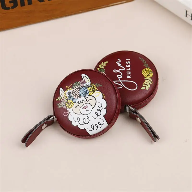 1.5m Portable Retractable Vintage Style Mini Nostalgia Measure Ruler Retro Sewing Centimeter Inch Roll