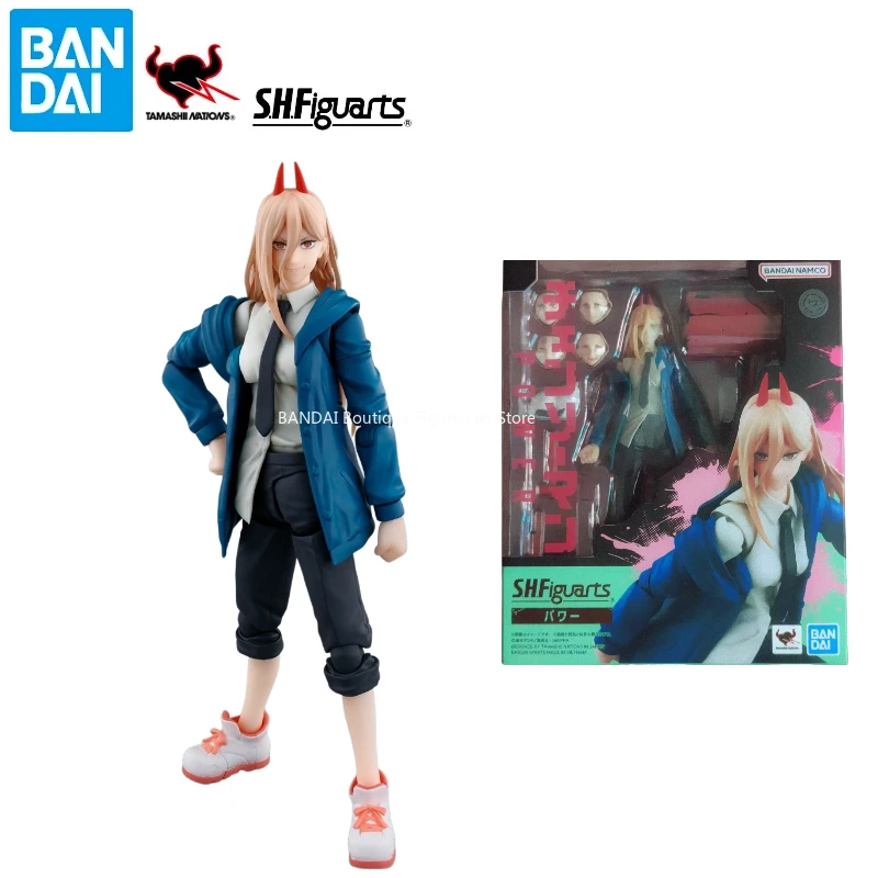 

Spot New Genuine Bandai SHF Chainsaw Man Series Pava Movable Doll Hand Model Gift Collection Toy