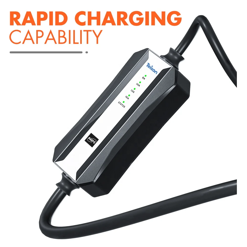 OEM/ODM Electric Vehicle Charger Mobile Type 2 Plug Home Portable Ac Ev Charger Manufacturer