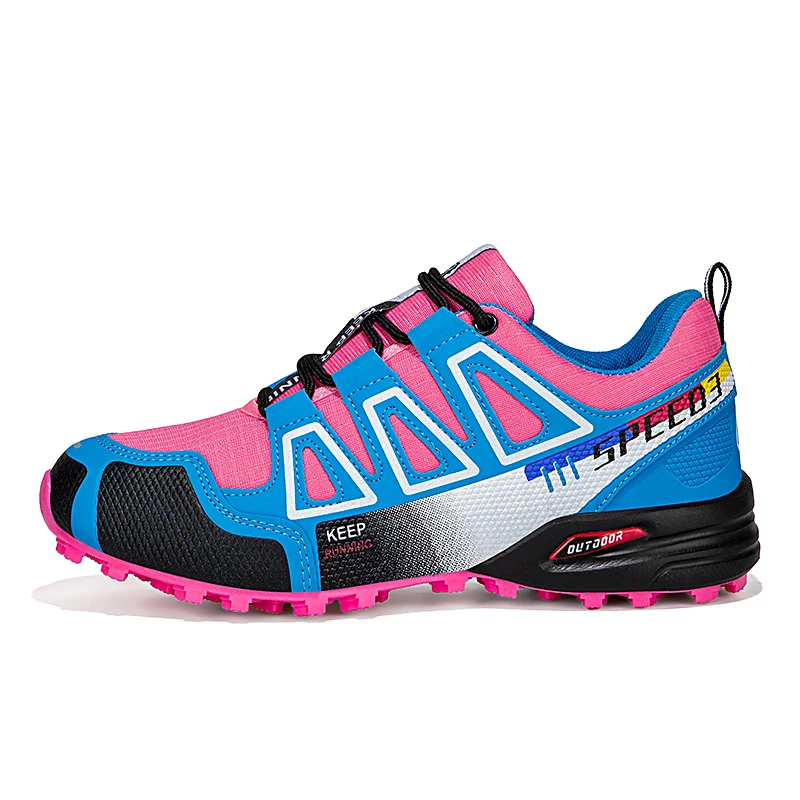 女性用防水ハイキングシューズ アウトドアトレッキングスニーカー 登山 キャンプ トレーナー ウォーキング ハンティング タクティカルブーツ