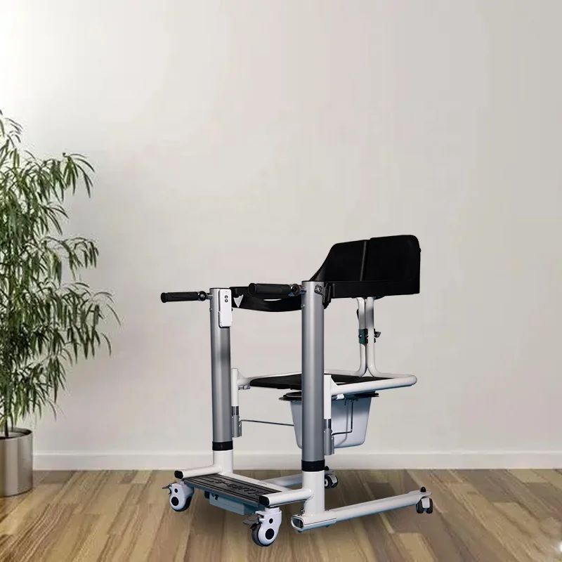 AIROW Patient Lift Transfer Chair, Foldable Transfer Wheelchair Lift for Home Lift Chair for Disabled,Wheel Chair for Elderly
