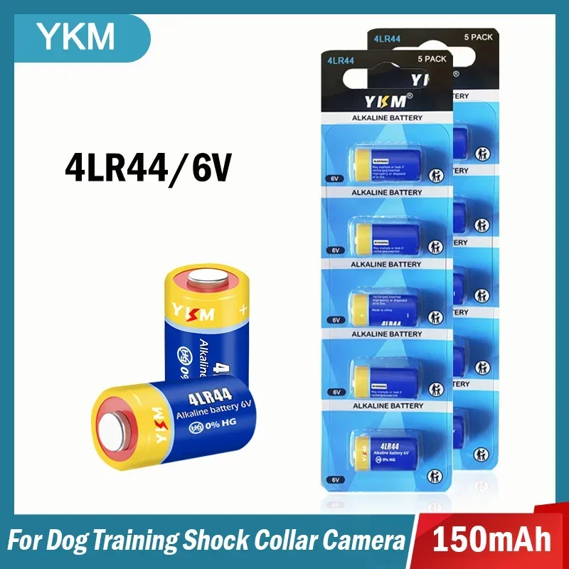 10PCS 4LR44 6V Alkaline Battery for Dog Bark Collar Camera Alarm A544V 4034PX PX28A L1325 4AG13 544 4A76 Dry Primary Battery