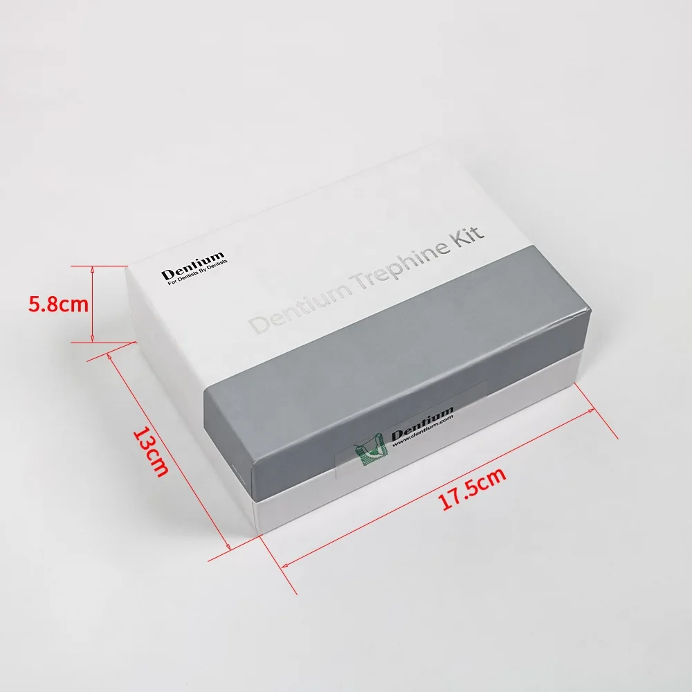8pcs Dental Implant Surgical Instrument Tool Dentium XIT Trephine Burs Kit