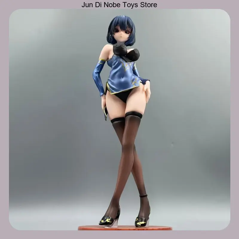 Figura de Anime Bishoujo en Pose de Cheongsam de 29 cm, Modelo de Estatua Coleccionable, Decoración de Escritorio, Adorno, Juguetes, Regalos para Fans