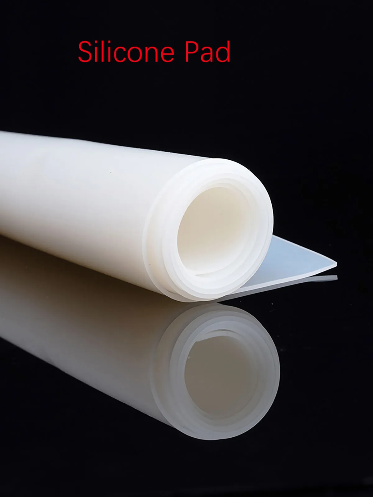 Translucent Silicone Rubber Sheet White Silicone Gasket 0.5-30mm No Peculiar Smell High Temperature Resistance Silicone Sheet