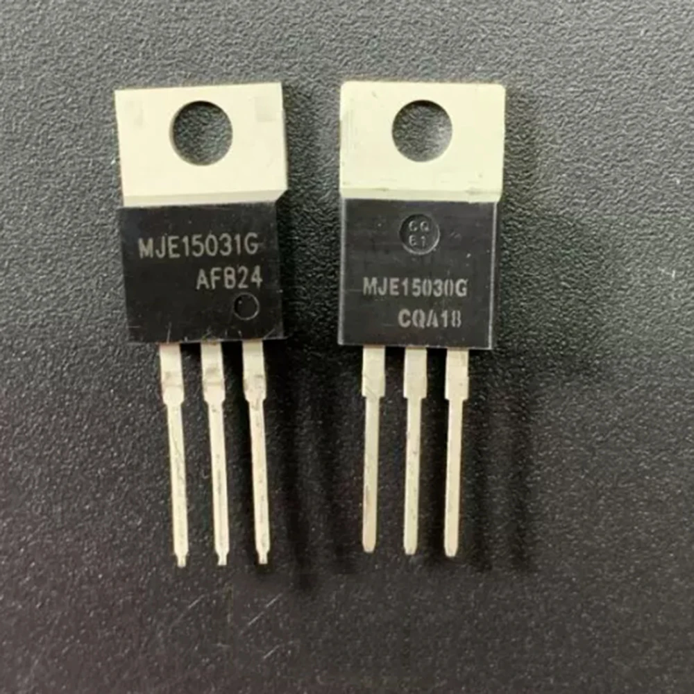 20PCS/lot ( 10PCS MJE15030G + 10PCS MJE15031G ) TO220 MJE15031 MJE15030 TO-220 In Stock