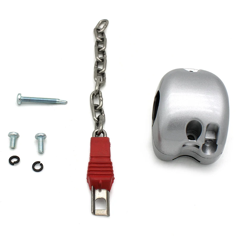 Supermarket Shopping Cart Coin Lock Anti-Theft Durable Metal Lock for Grocery Store Carts