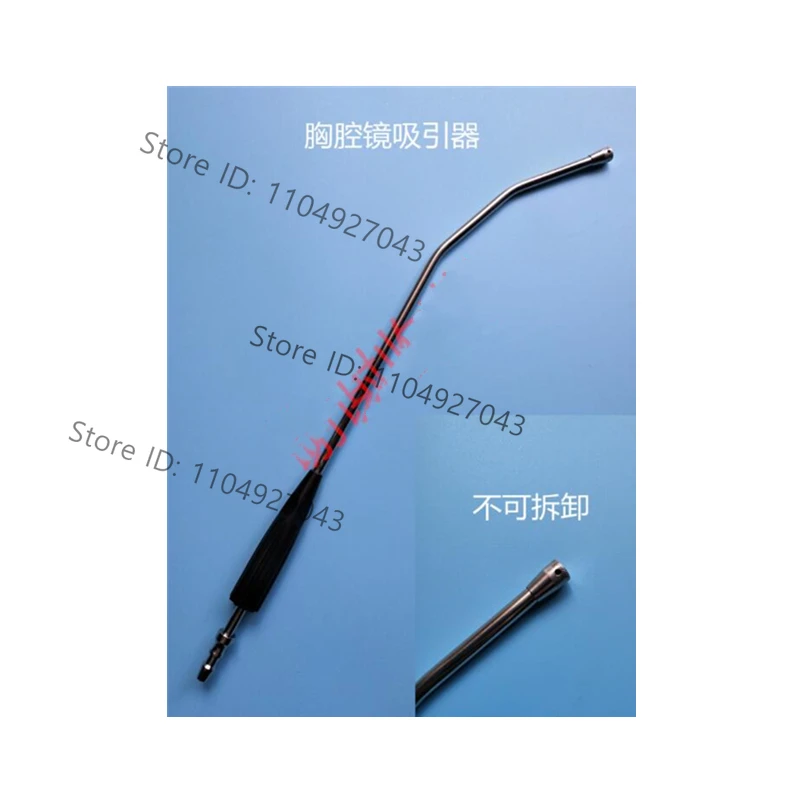 Thoracoscopic instrument aspirator / curved aspirator / thoracic surgery curved aspirator