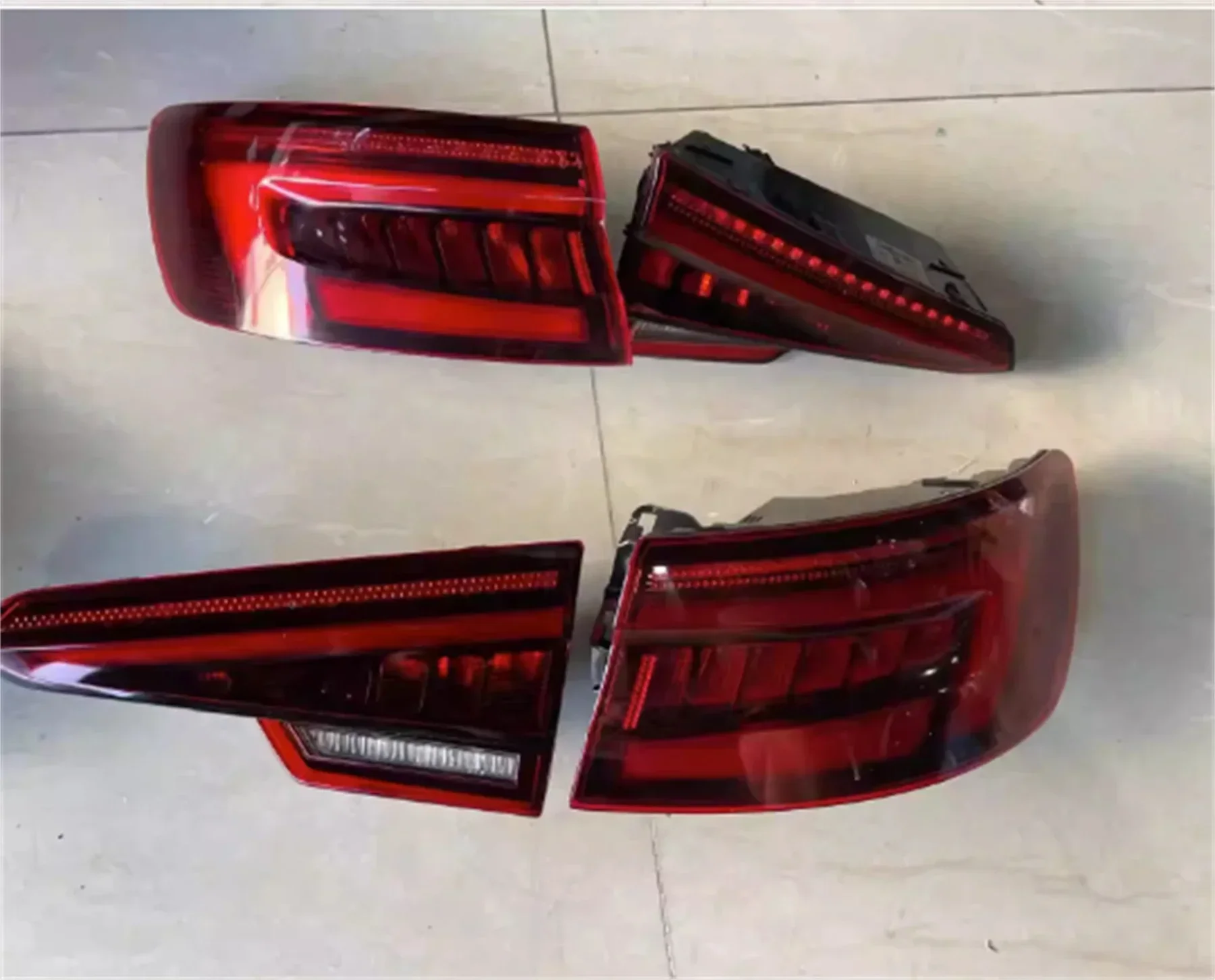 Car Rear Lamp Tail Light For Audi A4L B9 16-23 Turn Signal Brake Reverse Light