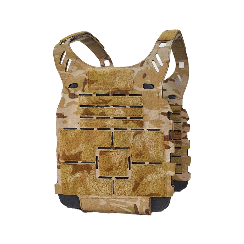 Tactical Raiders QP Comfortable Ventilation Carrier Plate Pouch Set NIR Compliant MCAD Arid Camo TR115