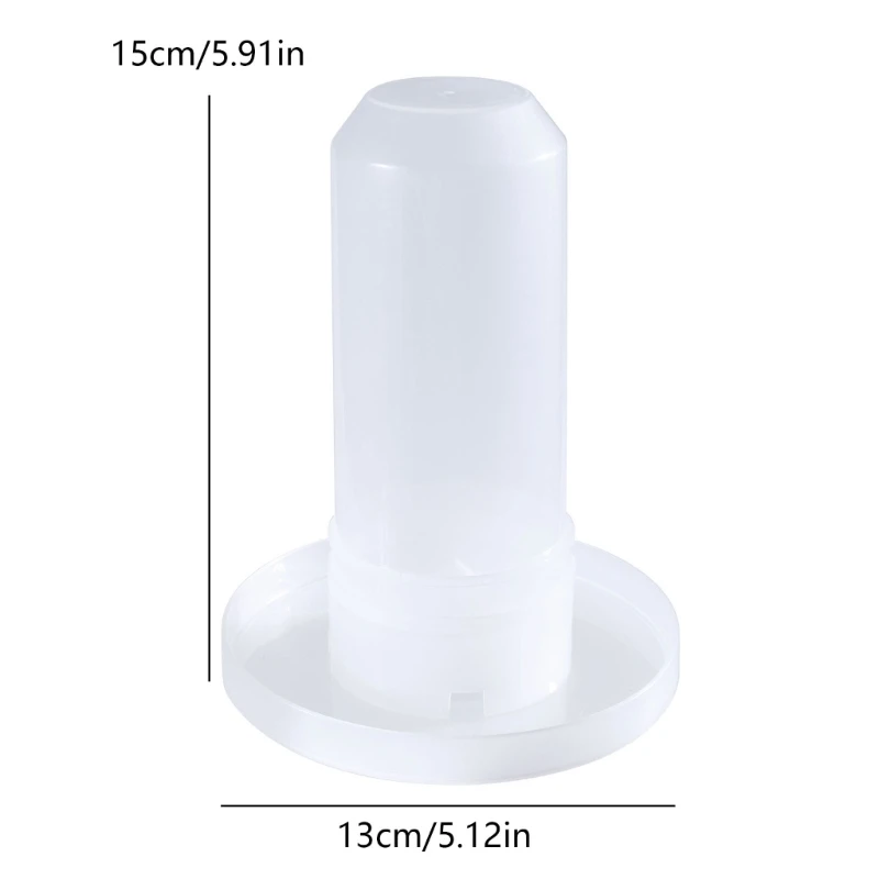 F92B Pet Bird Drinker Feeder Plate Bird Supplies Parrot Chicken Automatic Water Cup