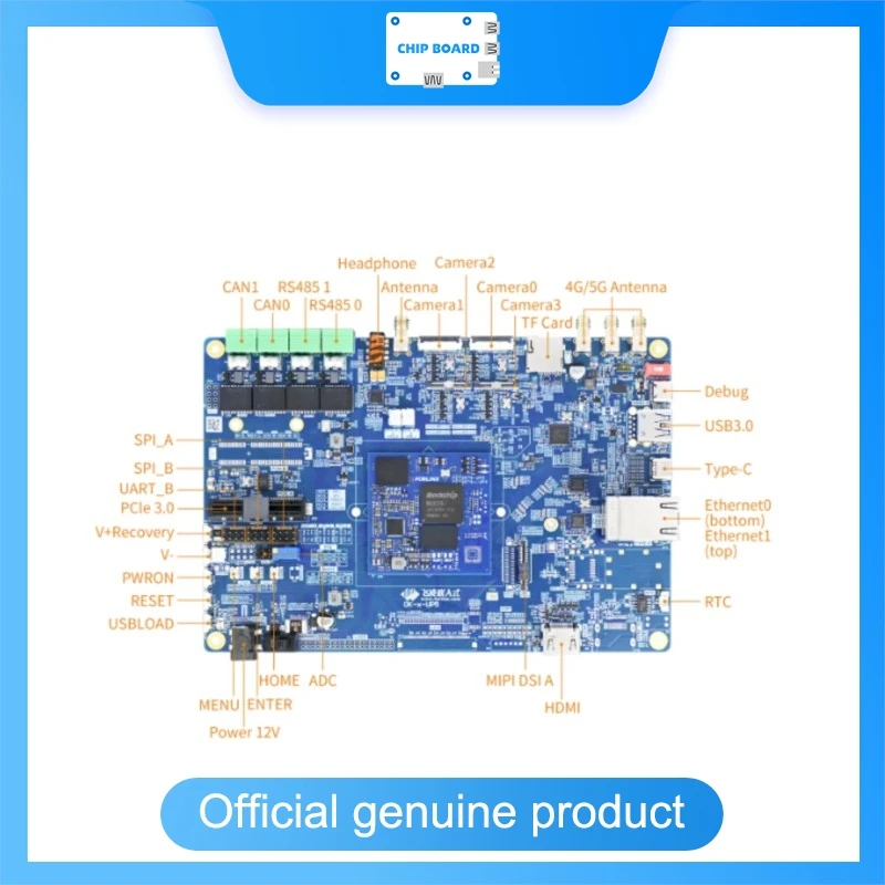 Forlinx UP5 RK3576J Rockchip 6TOPS AI Low Power Embedded Core Board Compact System on Module