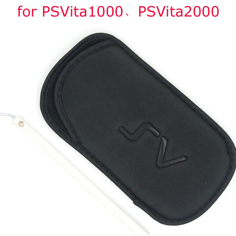 Soft Screen Protective Carrying Storage Bag Pouch Case with Hand Wrist Lanyard for Sony Console PlayStation PSP 1000 2000 3000
