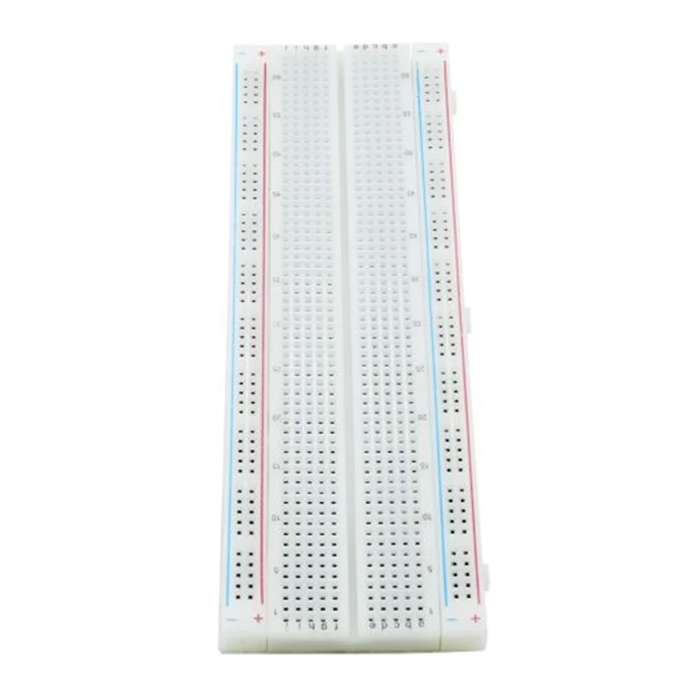 MB102 830 Tie Points Holes Universal Solderless PCB Breadboard Mini Test Protoboard DIY Bread Board For Bus Test Circuit Board