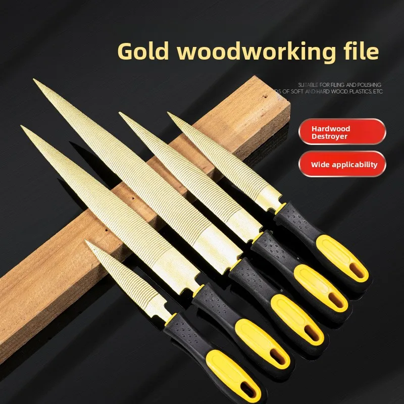 Small File High‑Hardness Metal Hand Rasp Industrial Polishing Grinding Shoemaking Woodworking Repair