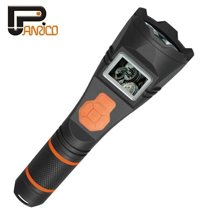 LED Flashlight Torch Camera Video Recorder Flashlight DVR Flashlight Camcorder with LCD Screen