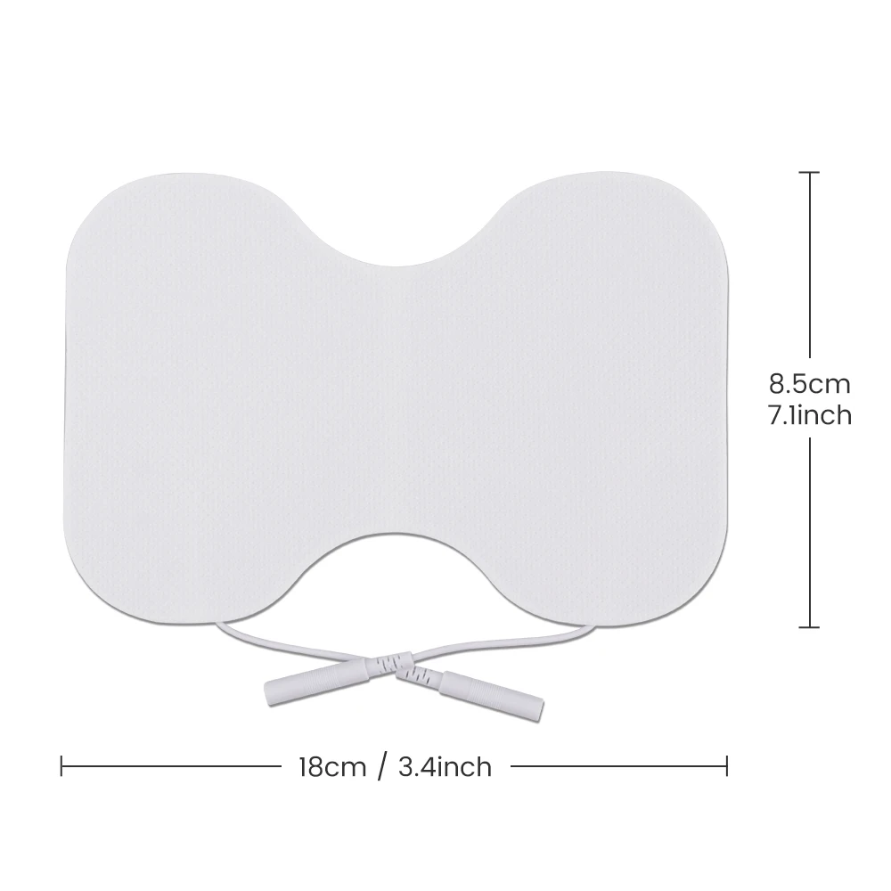 2/5pcs Electrode Sheet or Lumbar Large Area Massage Pads for Tens Acupuncture Massager Relaxation Therapy Massage Accessories