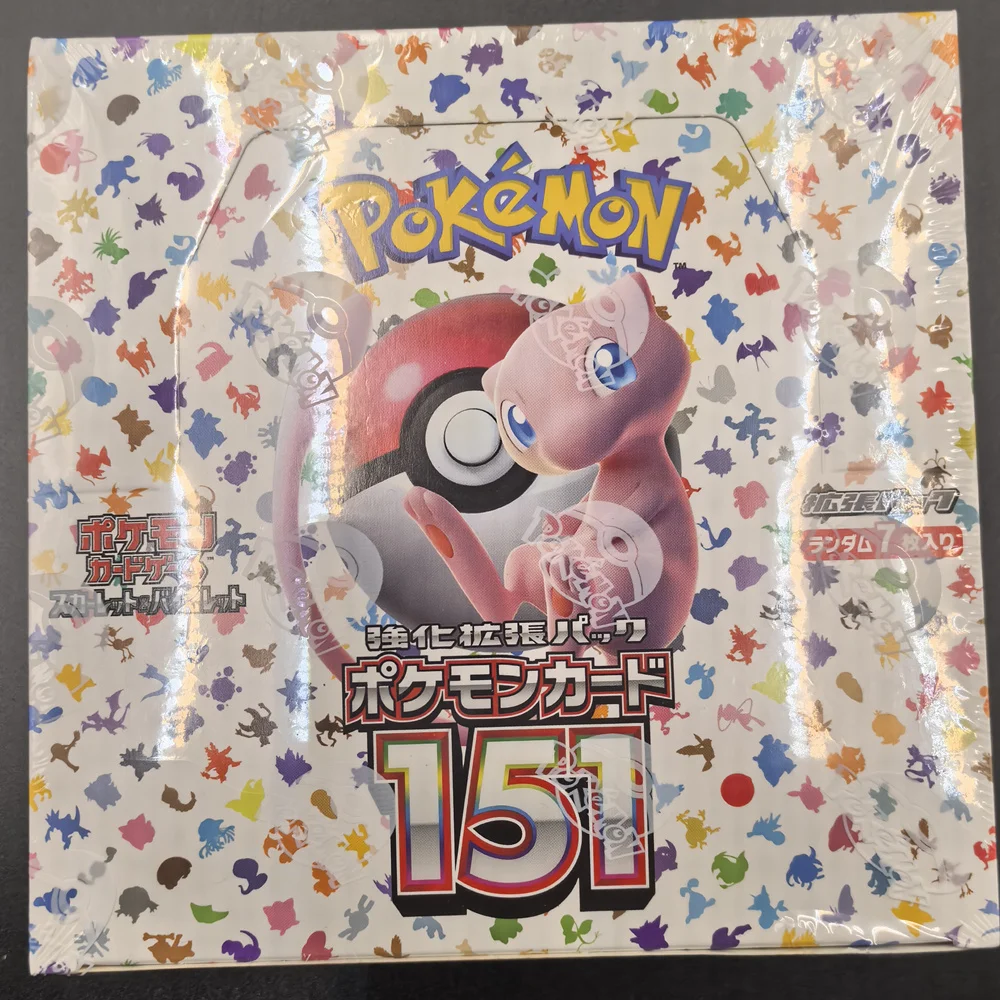DIY PTCG Pokemon Card 151 SV2a Booster Box Japans Engels Frans Spaans Scarlet & Violet Anime Collectie Kaart Speelgoed Cadeau