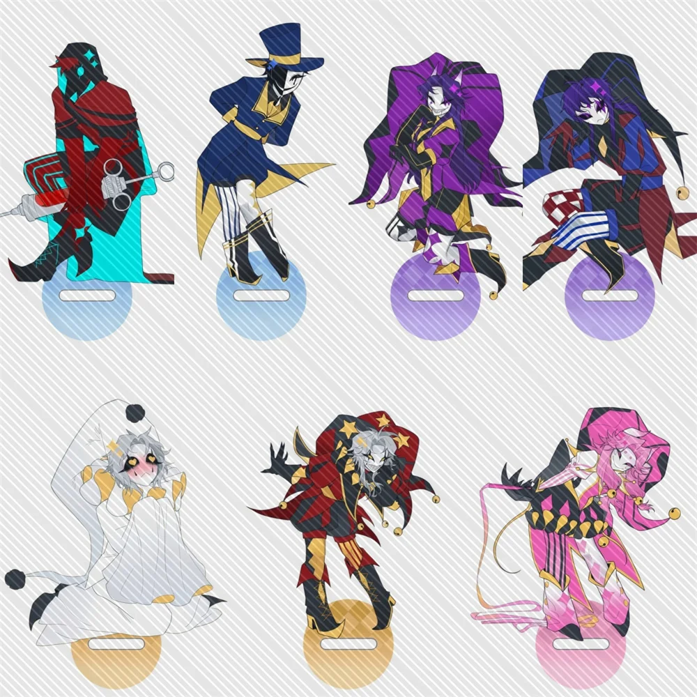 15cm Anime The Freak Circus Acrylic Keychain Stand Model Cosplay Charm Characters Ornament Accessories Goods  Collection Gifts